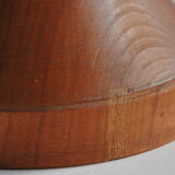 Teak vintage candlestick