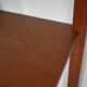 Modular shelving from the 1960s — Danish teak veneer wall system