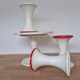 Midcentury Set of Three Tulip Stools and Coffee Table, Space Age, Germany, 1970s