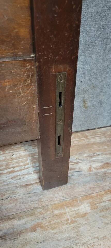 Very large Renaissance style center bed in carved walnut circa 1850