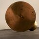 Marine gyroscopic oil lamp in polished solid brass, Ilse Ammonsen for Daproma, Denmark, 1950