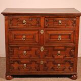 Jacobean Oak Commode 17th Century