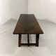 Table basse espagnole antique brutaliste