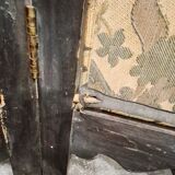 Antique Hand-Carved Wooden Room Divider
