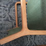 Curved wooden chairs by Wilhelm Ritz for Wilkhahn 1960/1970 - Set of 2