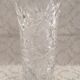 Vintage bohemian cut crystal vase