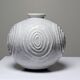 Small round porcelain vase in Art Deco style 1935