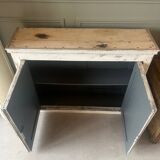 Old weathered sideboard