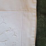 Monogrammed pillowcase