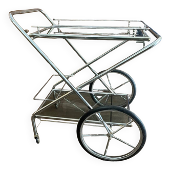 Rolling and folding trolley