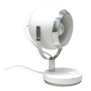 Lampe spot boule blanche