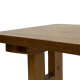 Vintage Scandinavian modern pinewood bench from the 1960's