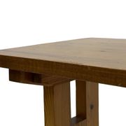 Vintage Scandinavian modern pinewood bench from the 1960's
