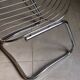 Design chair 70' in chrome metal