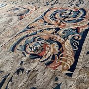 Fragment de tapisserie flamande début xviie