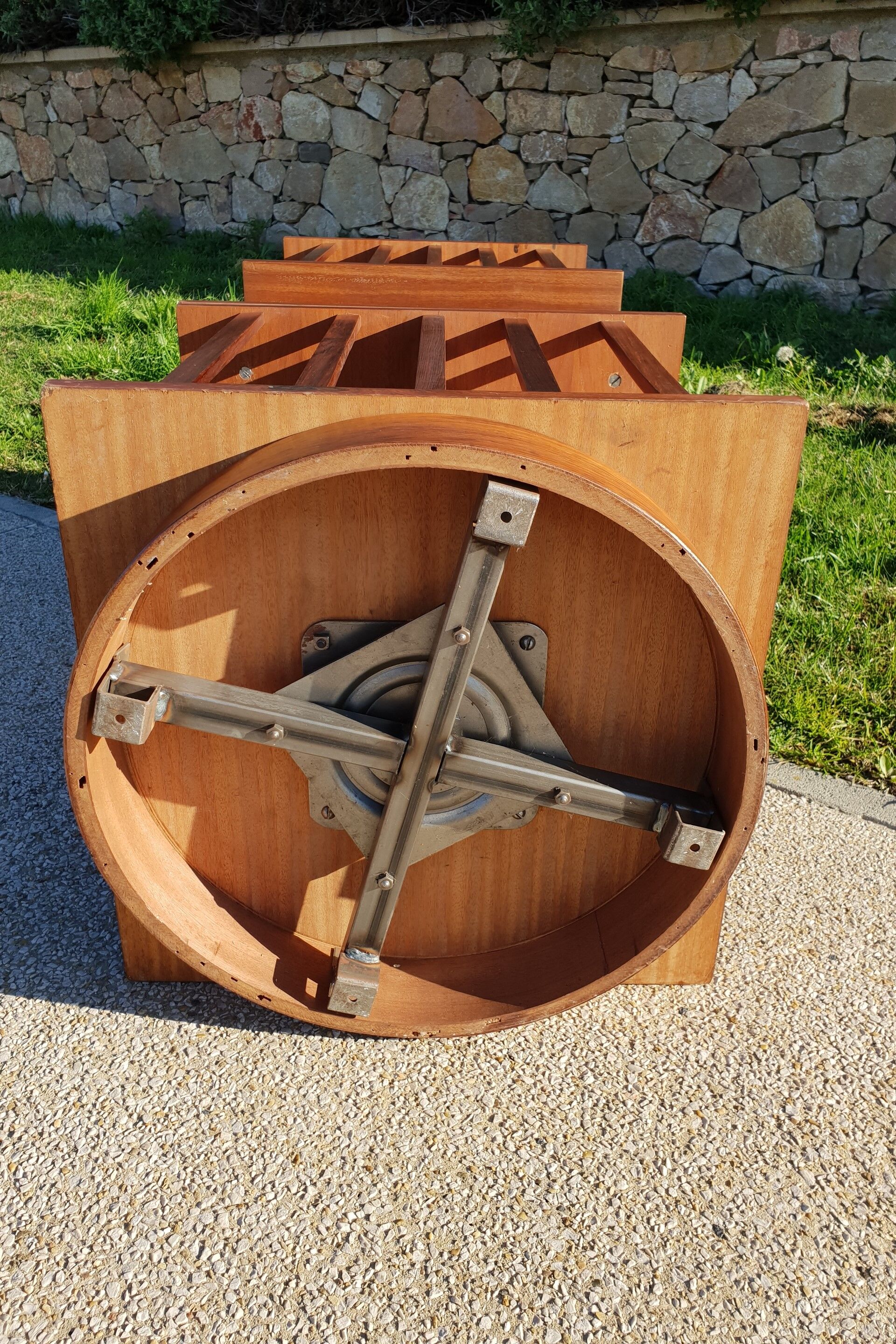 Rosewood revolving library 1970