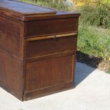 Office furniture, old glove maker's table.