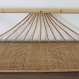 50 - 60's rattan wall shelf