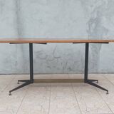 Vintage mahogany table Italian design from the 1960s