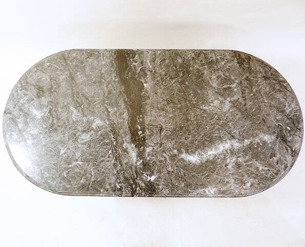 Gray marble coffee table, 1960s