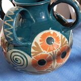 Elchinger ceramic vase with 4 handles