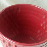 Tiled pot cover of St-Clement 1950s vintage