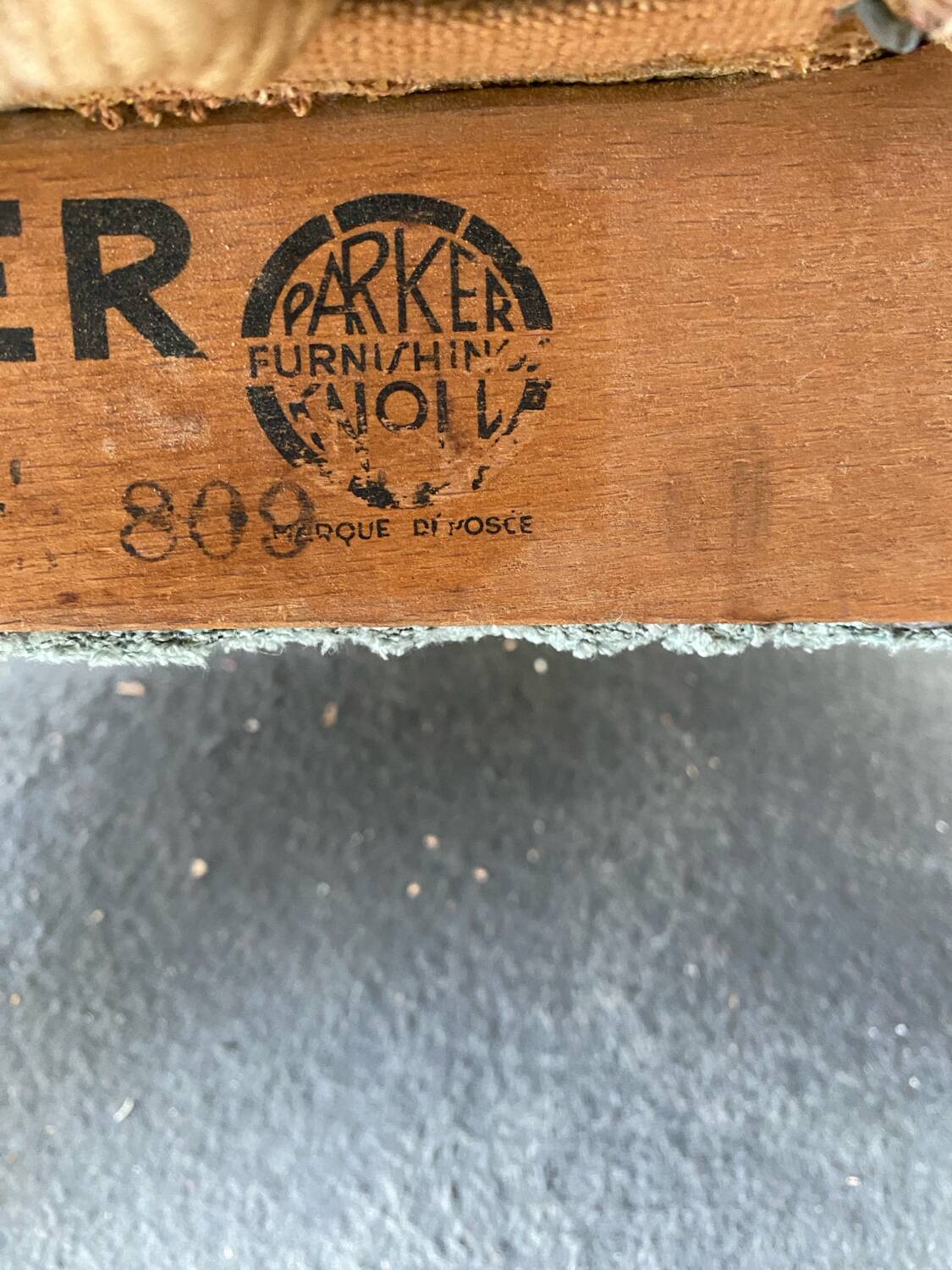 Pair of vintage armchairs