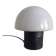 Lampe champignon verre et métal années 60