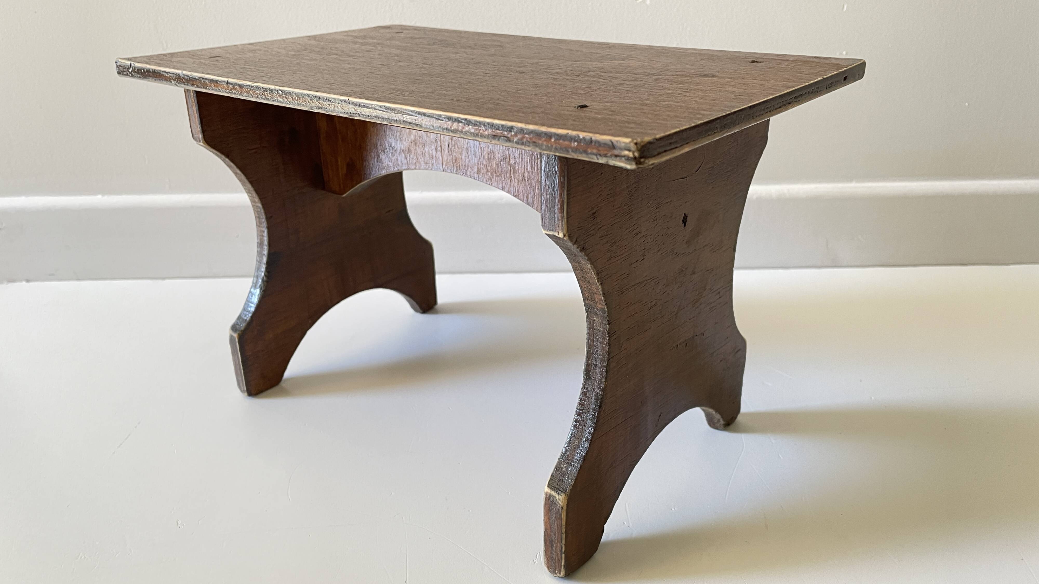 TABOURET Vintage en BOIS