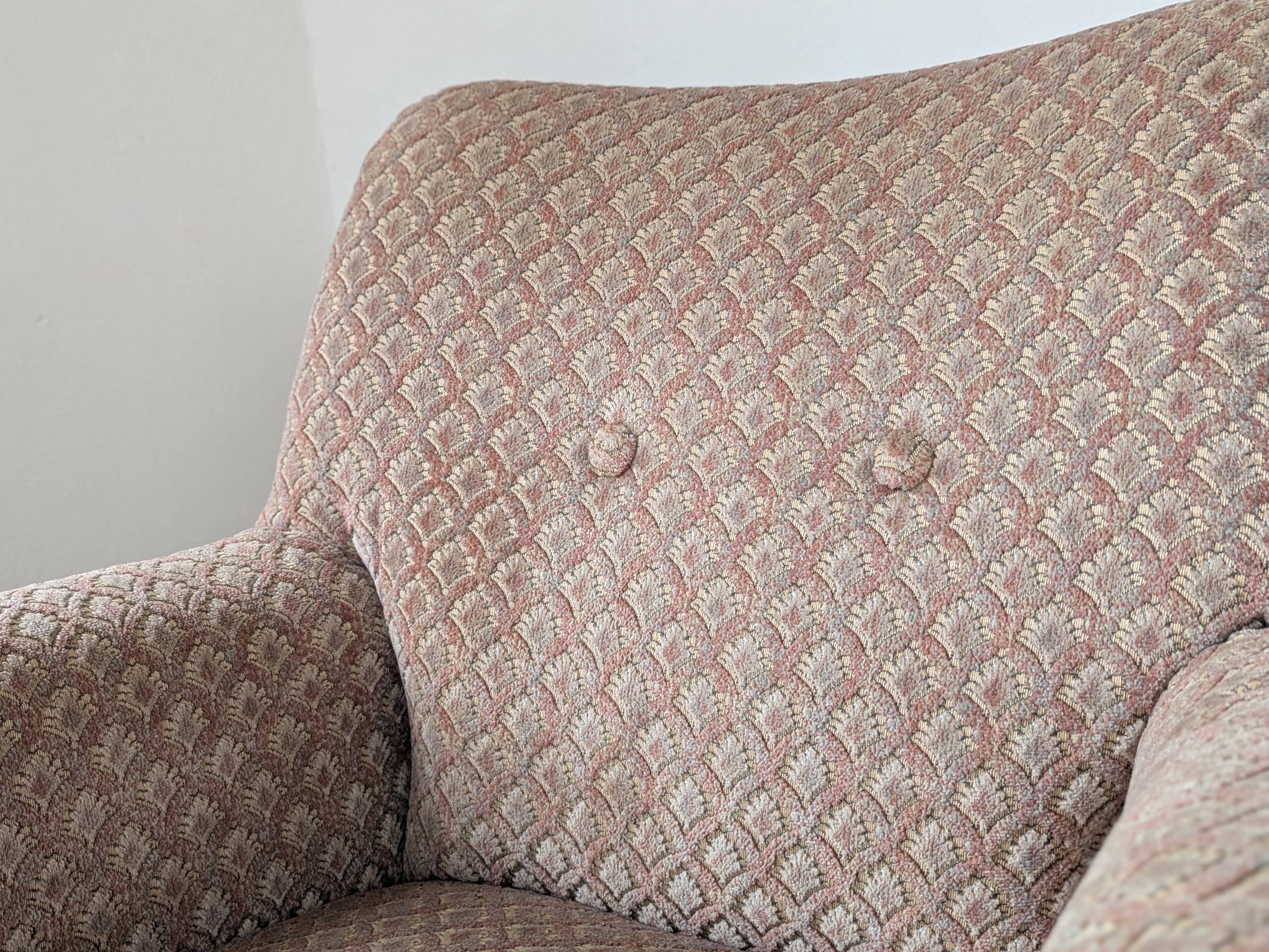 Paire de fauteuils cosy, vintage 1960