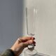 Baccarat crystal champagne glass