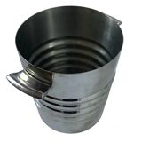 Vintage stainless steel champagne bucket – Years
