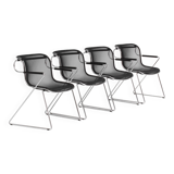 Penelope chairs attributed to Charles Pollock, 1980s