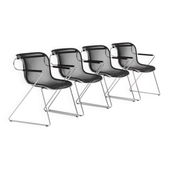 Chaises Penelope attribuées à Charles Pollock, 1980s