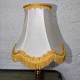 Gold metal bedside lamp