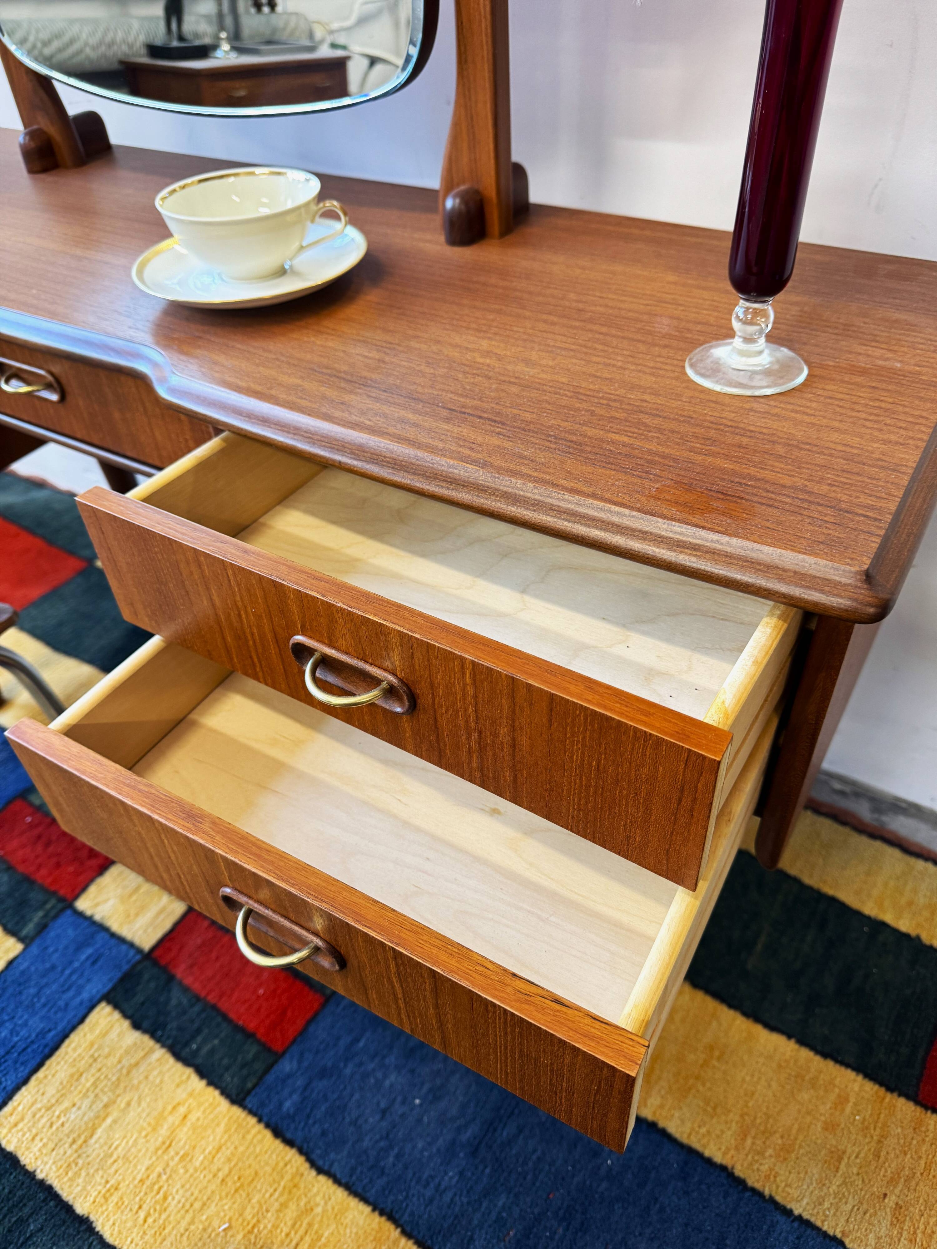 Dressing table, Norway, 1960s/1970s, vntg, mid-c mod
