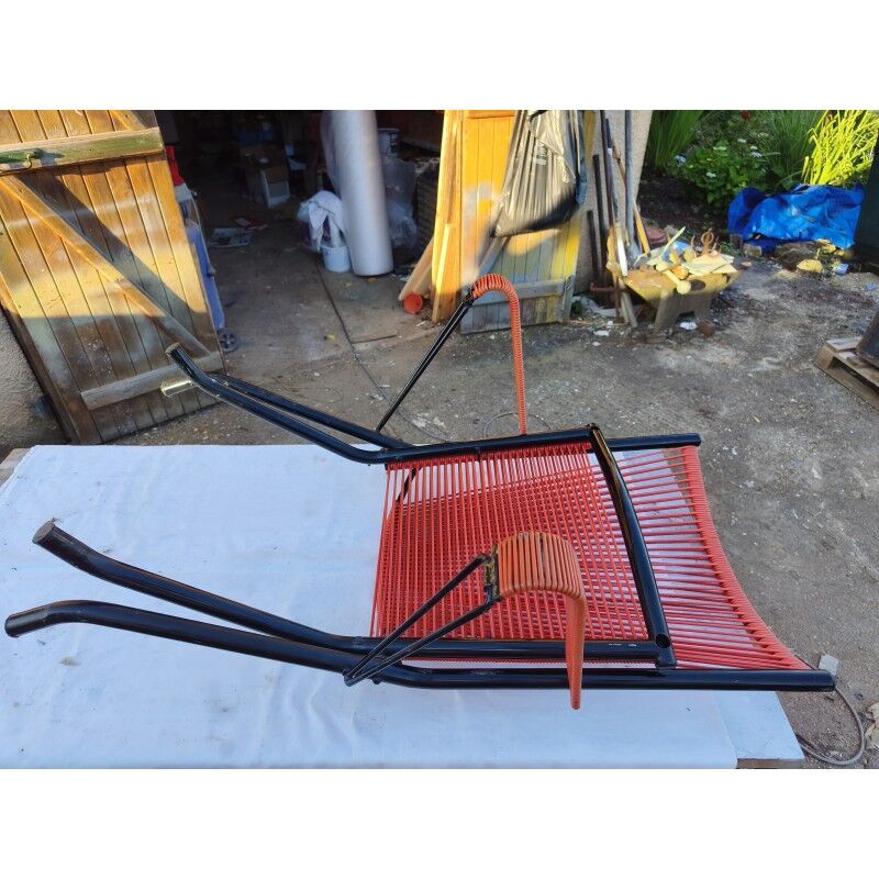 Scoubidou armchair André Monpoix