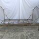 Wrought iron folding bed