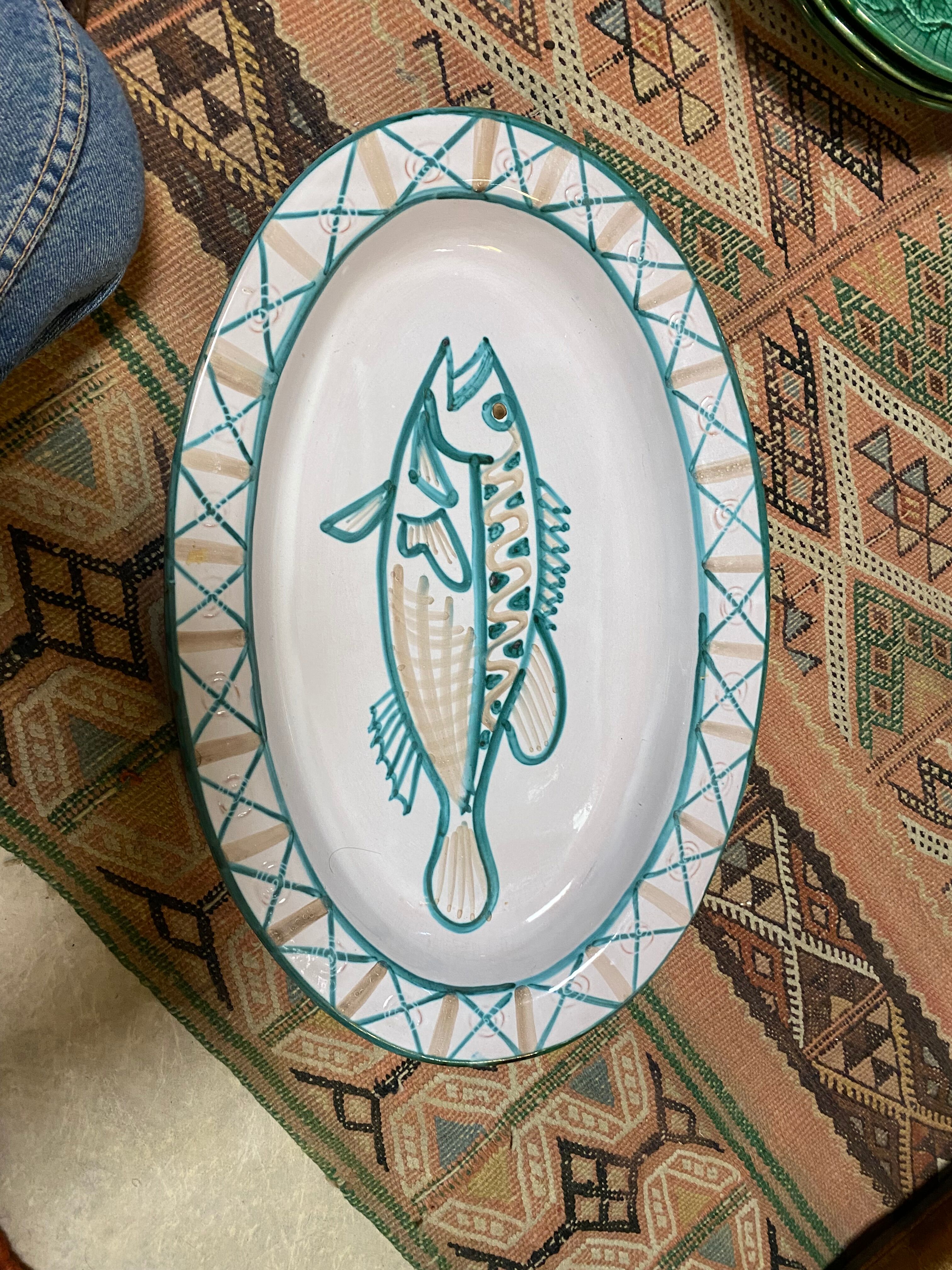 Picault Vallauris fish dish