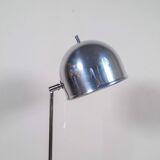 Mid-century modern floor lamp in chrome, model G-075 by Bergboms, Sweden, 1960s.