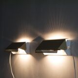 Pair of vintage Scandinavian wall lights 1970