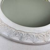 Mirror with a flower crown