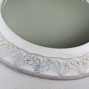 Mirror with a flower crown