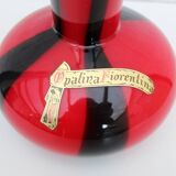 Opalina fiorentina glass vase