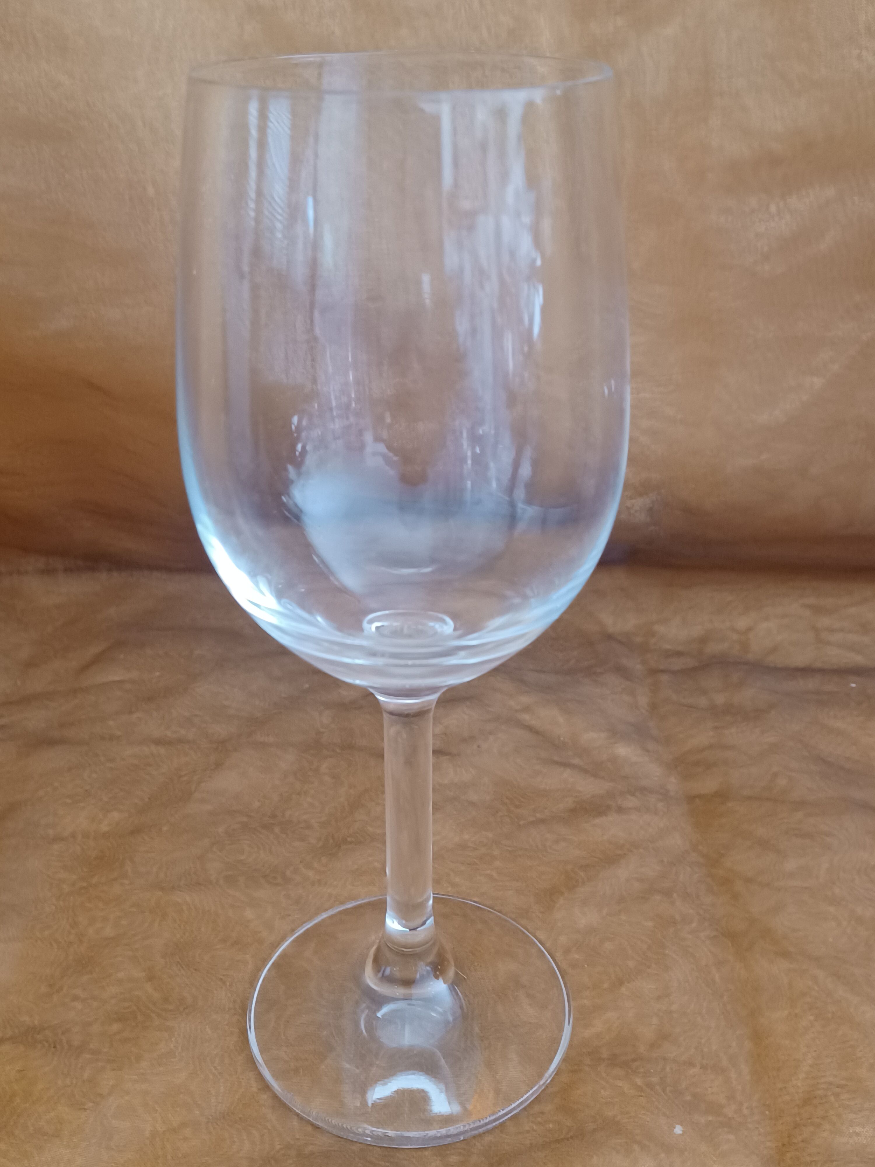 6 large crystal balloon glasses