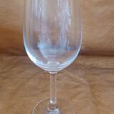 6 large crystal balloon glasses