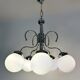 Lustre bistrot design italien années 70