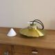 Lampe vintage danoise en or - pendentif multicouche