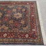 Tapis persan, ispahan en laine et soie