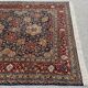 Persian rug, isfahan in wool and silk